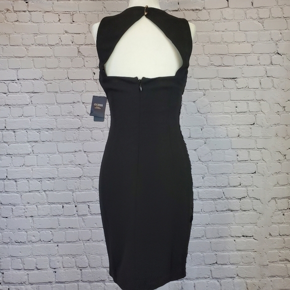 𝅺GUESS V Neck Sleeveless Sheeth Dress sz. 4 NWT - Picture 9 of 11